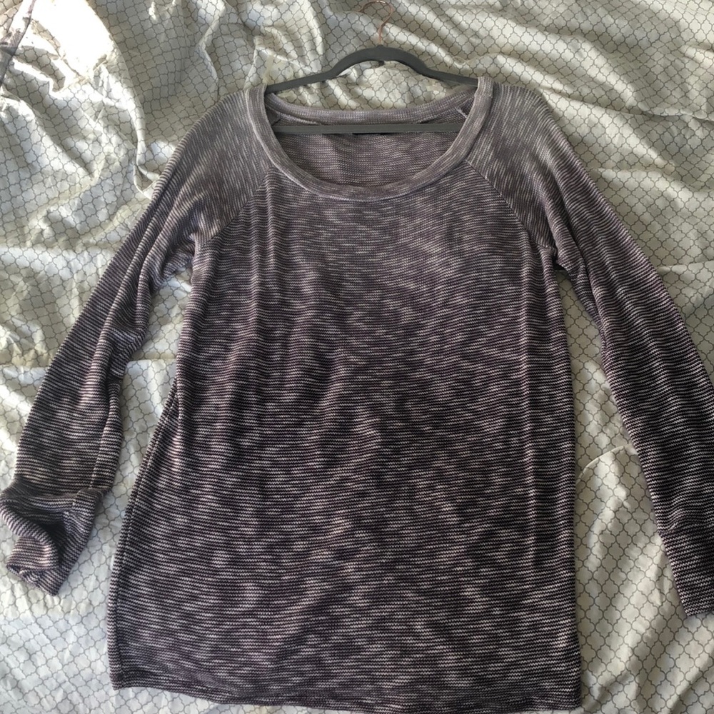 Purple Ombré Sweater